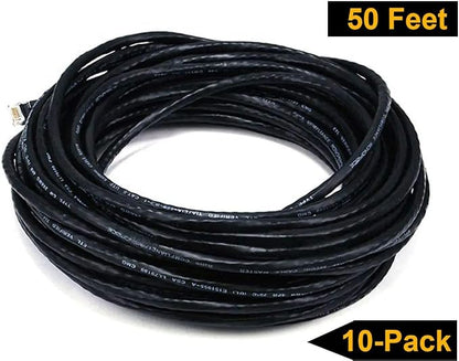 iMBAPrice 15' Cat5e Network Ethernet Patch Cable, 10 Pack - Image 8