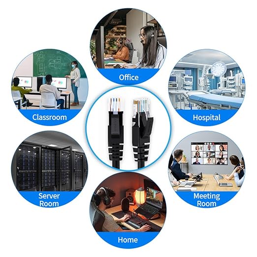Cat 6 Ethernet Cable 25 ft Network RJ45 Unshielded Cat6 Patch Cable Internet - Image 6