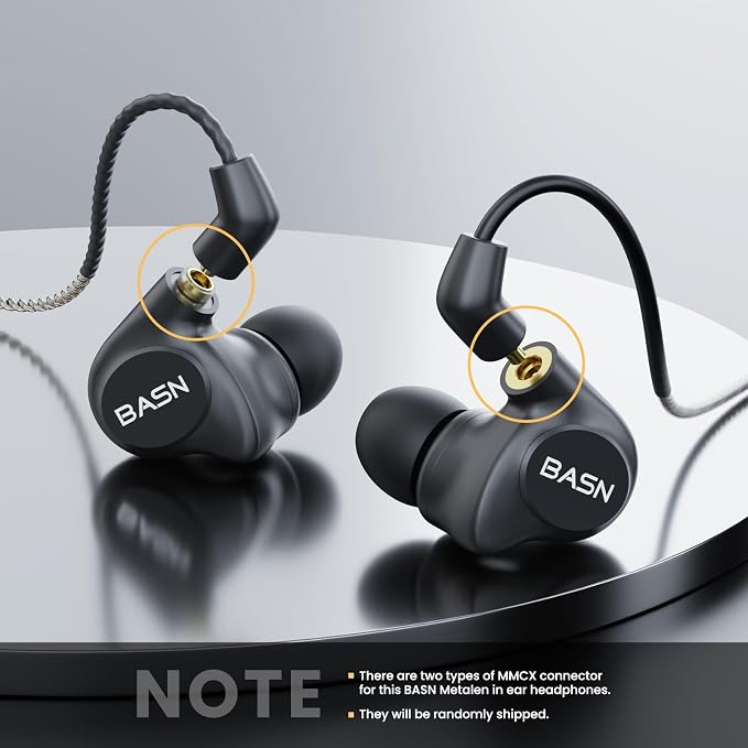 BASN Metalen in-Ear Monitors Headphones, Musicians Noise Isolating 4 Drivers - Image 8