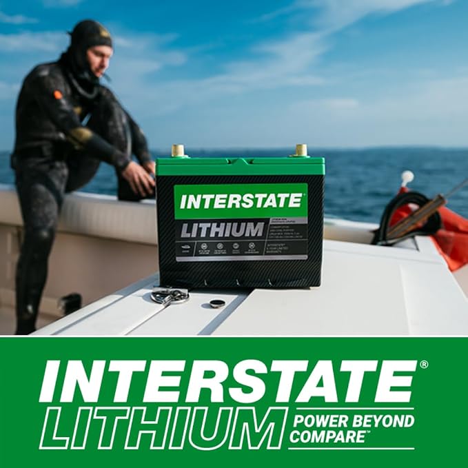 Interstate Batteries 12V 100Ah Group Size 27M Lithium Marine/RV Deep Cycle - Image 4