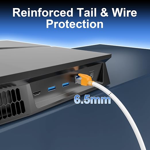 Cat 8 Ethernet Cable 60 ft, 40Gbps High Speed Gaming Network Cable 2000MHz - Image 4