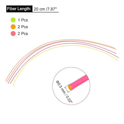 MECCANIXITY Fiber Optic Rods PMMA 0.5mmx20cm - Image 2