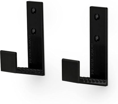 2.5" Cable Box Wall Mount Hanger Holder, Adhesive & Screw-in, - Image 9