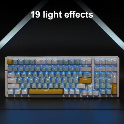 Wireless Mechanical Keyboard, Triple Mode 2.4G/USB-C/BT Gaming Keyboards 100 - Image 6