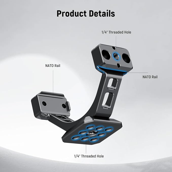 NEEWER Mount Adapter for RS3 & RS4, Arca Type Quick Release Plate - Image 6