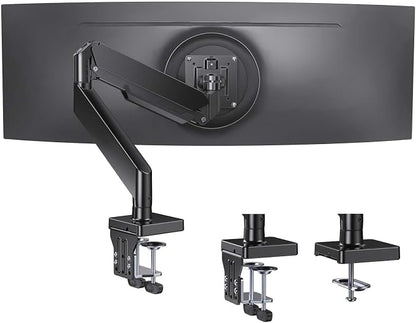 HUANUO Ultrawide Monitor Arm for 13 to 43 Inch Screens, Single Heavy Duty by HUANUO