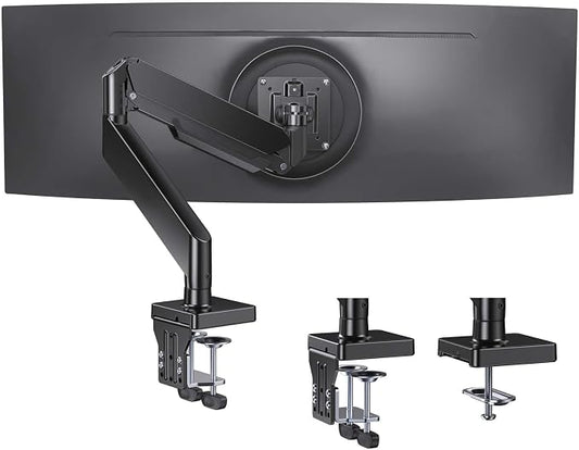HUANUO Ultrawide Monitor Arm for 13 to 43 Inch Screens, Single Heavy Duty by HUANUO