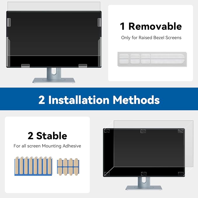 IPROKKO 24 Inch Computer Privacy Screen Filter - Image 7