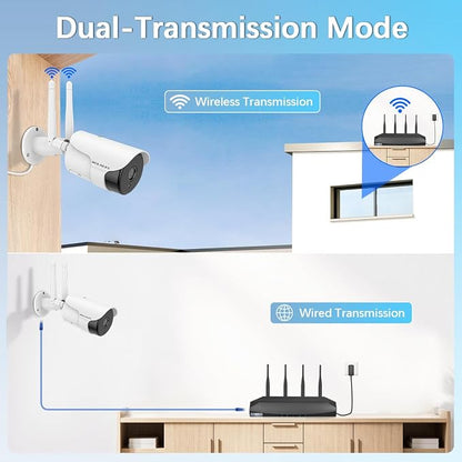 WEILAILIFE 【 90ft Super Night Vision & Dual Antenna Enhanced】 2-Way Audio - Image 5