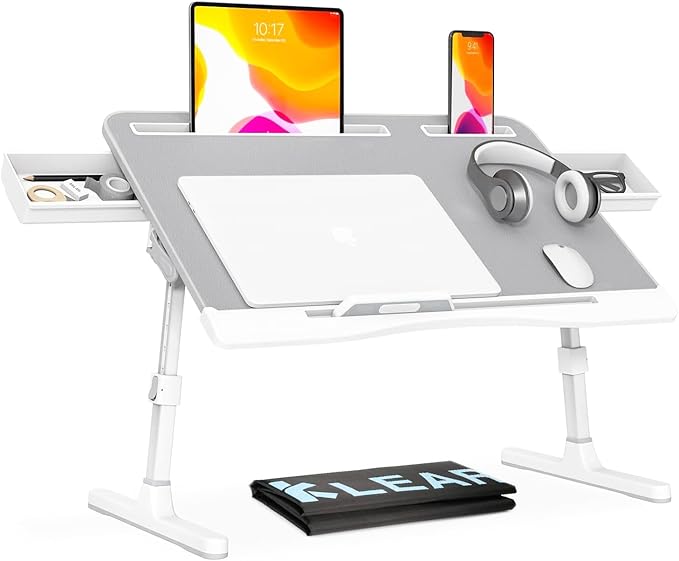KLEAR Foldable Laptop Bed Tray Desk by KLEAR