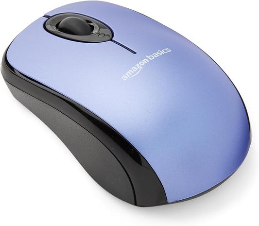 Amazon Basics 2.4 Ghz Wireless Optical Computer Mouse by AmazonBasics