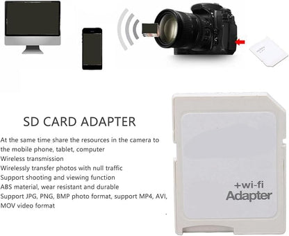 Fdit Storage Card WiFi Adapter, Efficient Multi Device Connection Wireless - Image 4