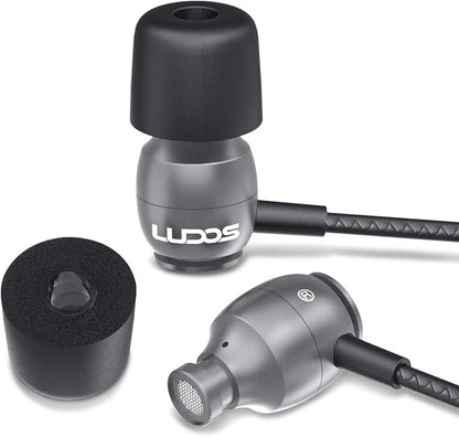 LUDOS Clamor Wired Earbuds in-Ear Headphones, 5 Years Warranty, Earphones - Image 7