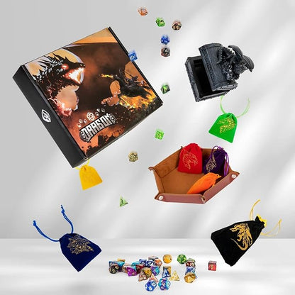 DND Dice Set 42 Pcs Polyhedral Dungeons and Dragons Rolling Dice - Image 6