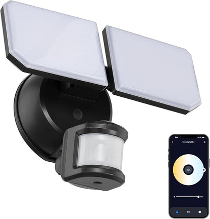 Guardian SMART Flood and Security Wall Light by EastGroveHome