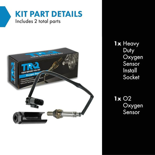 TRQ Upstream Front O2 02 Oxygen Sensor w Tool - Image 2