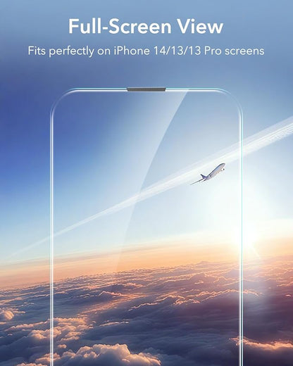 ESR 3 Pack for iPhone 16e/ iPhone 14/ iPhone 13/ iPhone 13 Pro Screen Protector - Image 5