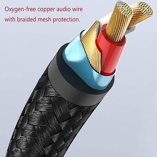 RCA Audio Cable, iOS Phone to 2 Male RCA Stereo Audio Y-Adapter - Image 5
