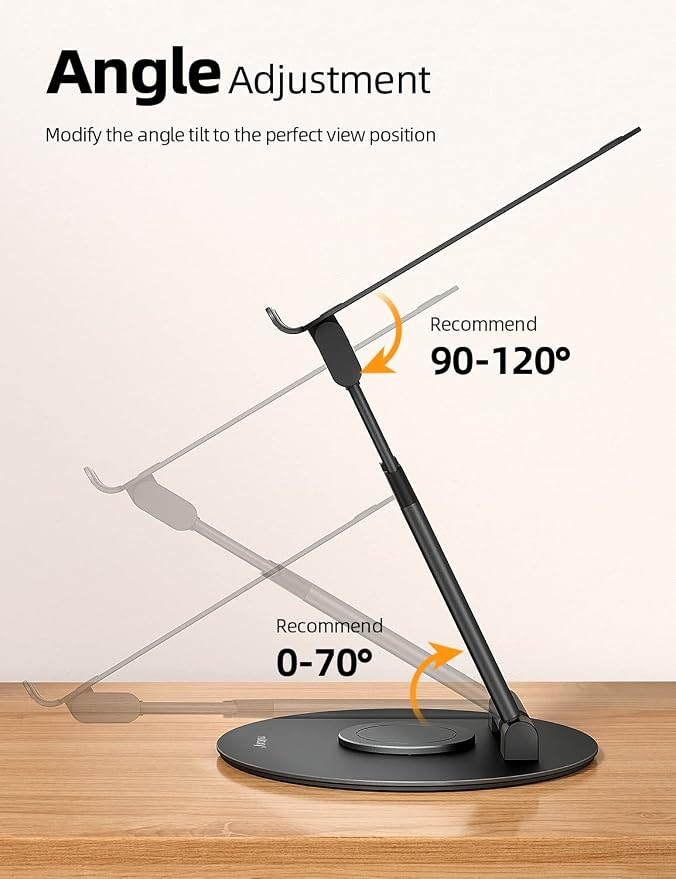Nulaxy Telescopic 360 Rotating Laptop Stand - Image 4