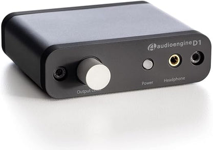 Audioengine D1 32-bit Desktop DAC and Headphone Amp, Gamers and Musicians by Audioengine