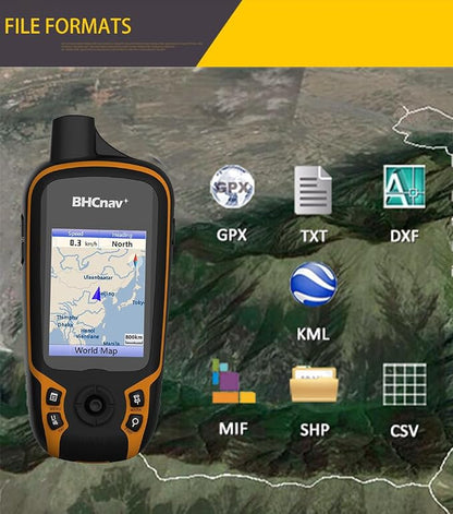 NAVA F30 Handheld GPS Navigation Device, Colorful Map Display, Land Accuracy - Image 9