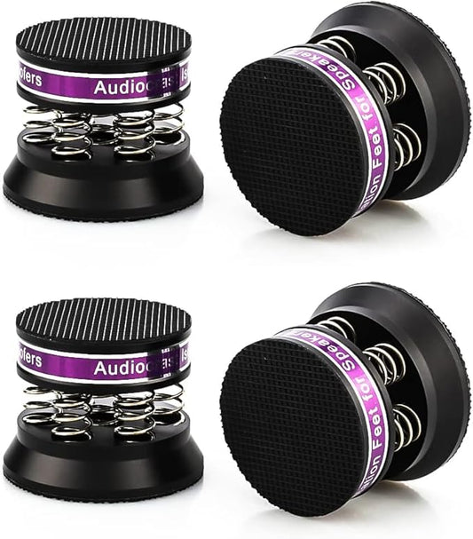Tertullus 4pcs Spring Speaker Feet Isolation Foot 43mm×38.5mm Stand HiFi by Tertullus