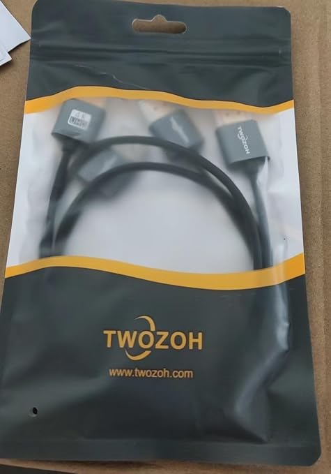 Twozoh Flexible & Slim HDMI Cable 1.6FT 2 Pack, Ultra Thin HDMI Cord Supports - Image 8