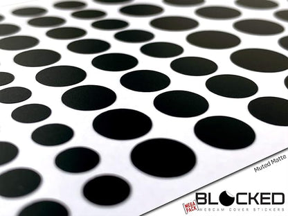 Stackable Webcam/Camera Vinyl Covers | 95 Low-Tack Restickable Webcam Sticker | - Image 3