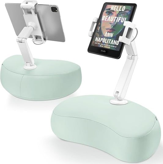 AboveTEK Tablet Pillow Stand for Bed, Hands-Free 360° Adjustable iPad Pillow by AboveTEK