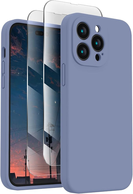 FireNova for iPhone 14 Pro Case, Silicone Upgraded Phone Case with, Soft by FireNova