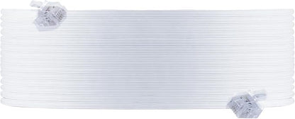 Power Gear Telephone Line Cord 2 Pack, 50 Feet, Ultra-Thin Phone Cord, Modular by Power+Gear