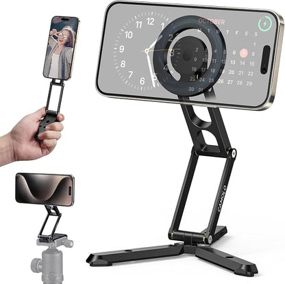 Magnetic Pocket Phone Tripod Foldable Compatible by CAMOLOGEEK