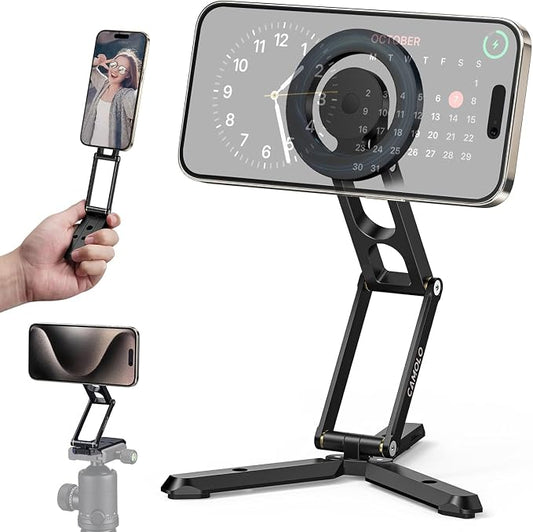Magnetic Pocket Phone Tripod Foldable Compatible by CAMOLOGEEK