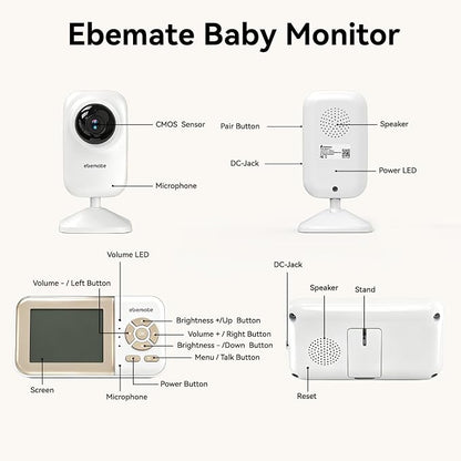 ebemate Video Baby Monitor - Image 7
