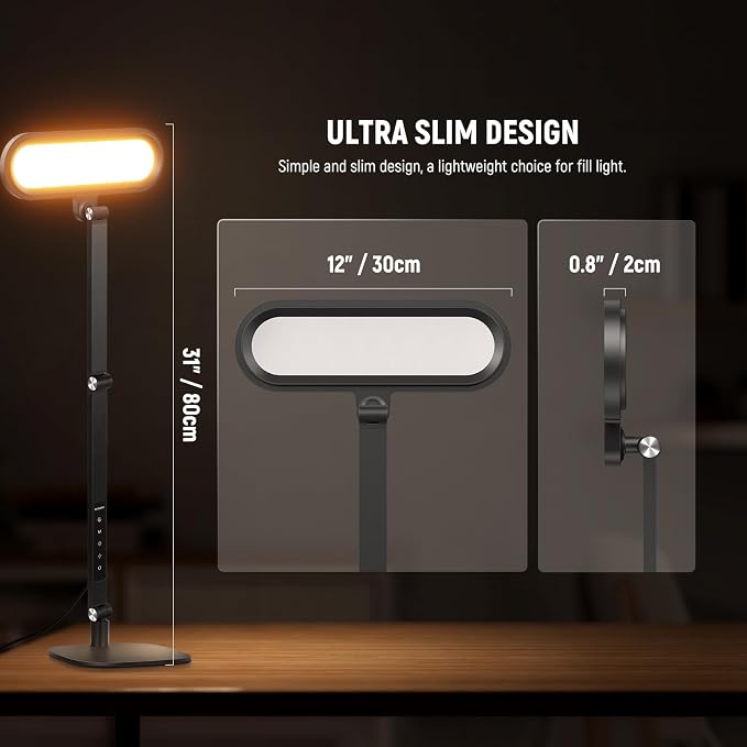 NEEWER Basics 16W LED Desk Lamp - Image 6