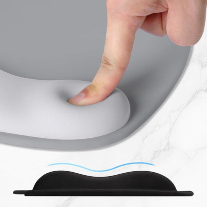 ITNRSIIET Ergonomic Mouse Pad, Cushioned Gel Wrist Rest, Non-Slip Base - Image 4