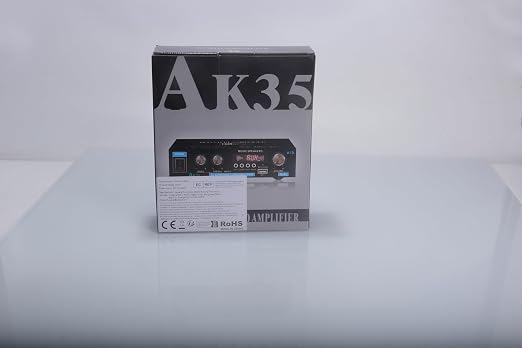 AK35 Stereo Amplifier Home Audio Bluetooth 5.0 Max 200W 2.0 Channel Mini - Image 8