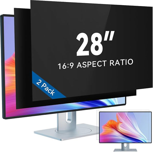IPROKKO 28 Inch Computer Privacy Screen Filter by IPROKKO