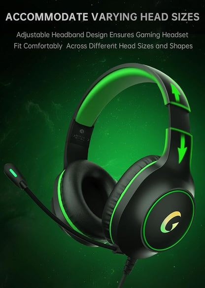 CM7002 Gaming Headset for PS5, Xbox Series, Surround Sound RGB Gaming Headphones - Image 8