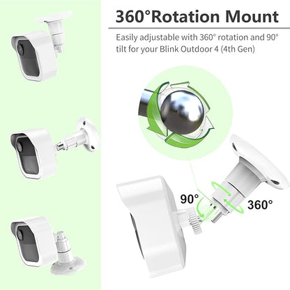 Camera Mount for Blink Outdoor 4 and Blink Outdoor, 5 Pack Weatherproof - Image 4