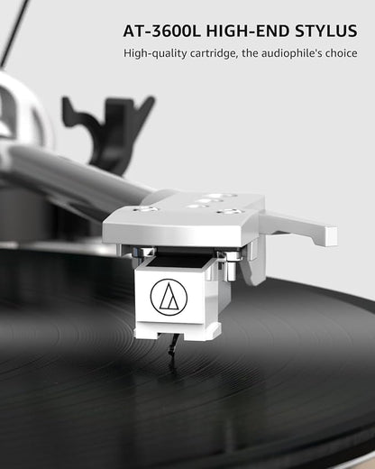 Turntable Record Player Wireless Output Carbon Fiber Tonearm Vinyl Player - Image 2