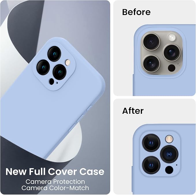 FireNova Designed for iPhone 15 Pro Max Case, Silicone Upgraded Phone Case with - Image 3