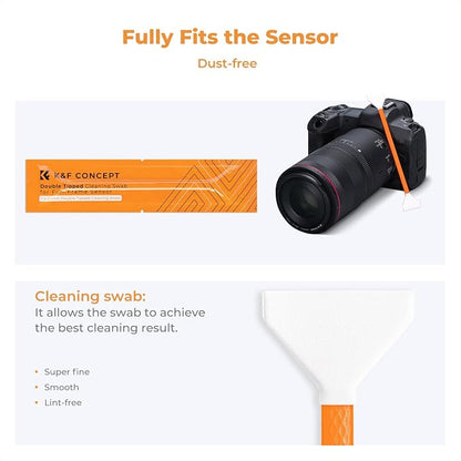 K&F Concept Full Frame Sensor Cleaning Kit, Mirrorless Camera Cleaner Kit - - Image 4