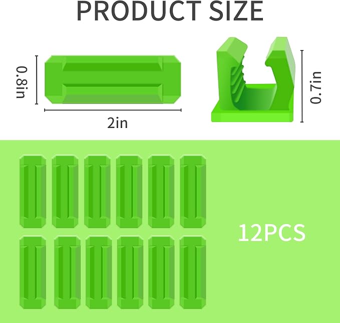 12 Pack Pen Holder for Desk, Silicone Pencil Holder - Image 5
