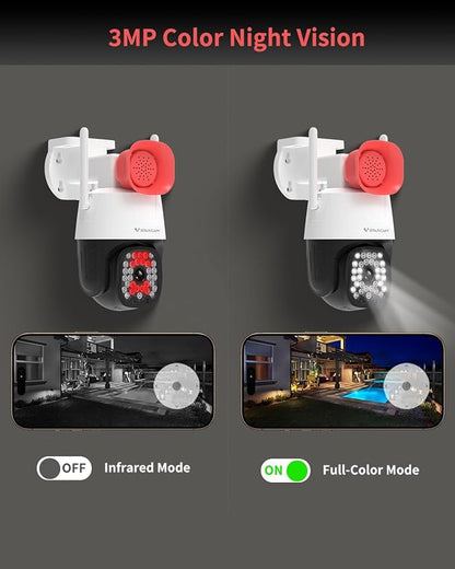 VSTARCAM 3MP Outdoor Security Camera - Image 4