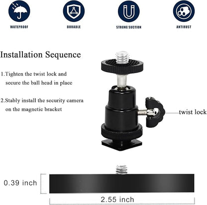 2Pack Magnetic Camera Mount Compatible - Image 7