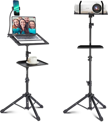 Lusweimi Projector Tripod Stand, 50” Laptop Stand by LUSWEIMI