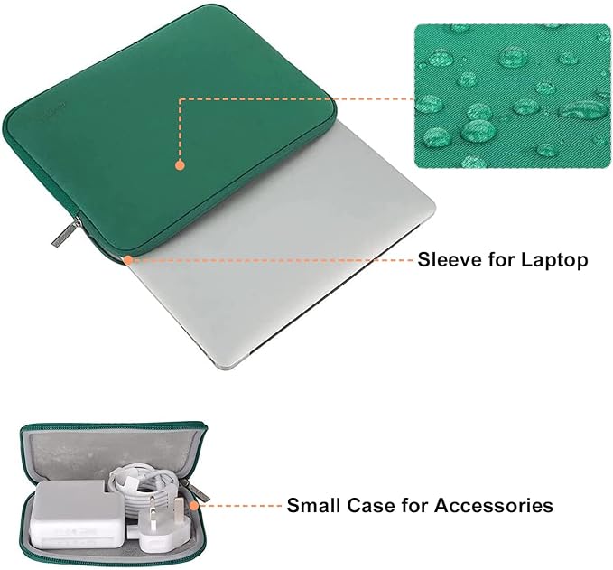 MOSISO Laptop Case 13.3 inch, 13-13.3 inch Laptop Sleeve Bag Compatible - Image 2