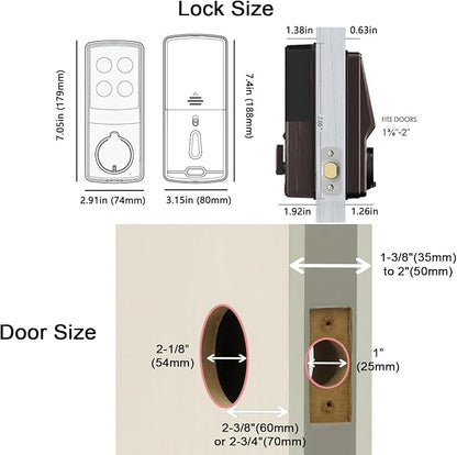 Lockly Secure Plus, Keyless Entry Door Lock, Smart Locks - Image 3