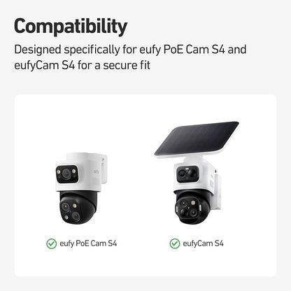 Holicfun Gutter Mount for Eufy PoE Bullet-PTZ Cam S4 and eufyCam S4 | Sturdy - Image 5